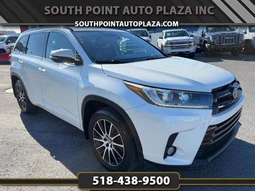 Blizzard Pearl 2017 Toyota Highlander XLE