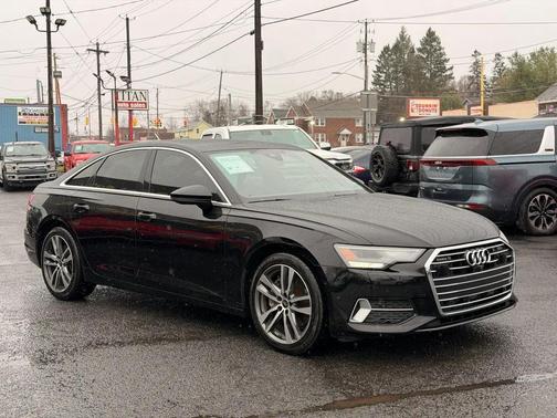 Black 2023 Audi A6 45 Premium