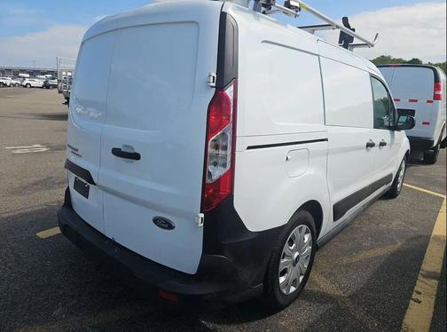 Frozen White 2020 Ford Transit Connect XL Cargo Van
