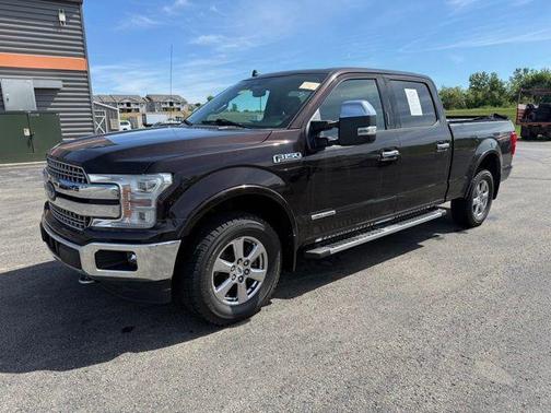 Red 2019 Ford F-150 Lariat