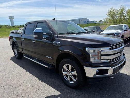Red 2019 Ford F-150 Lariat