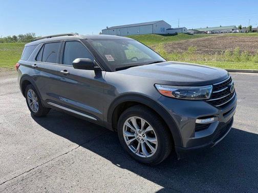 Gray Metallic 2023 Ford Explorer XLT