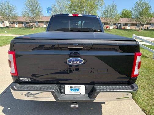 Blue Metallic 2021 Ford F-150 Lariat