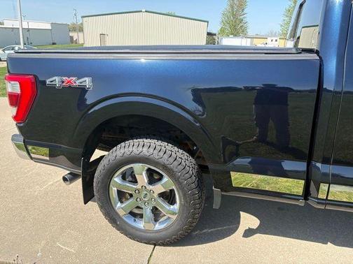 Blue Metallic 2021 Ford F-150 Lariat