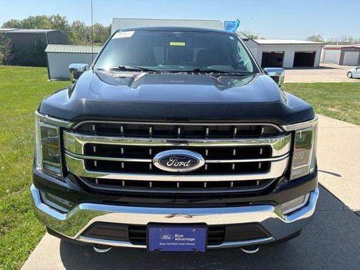 Blue Metallic 2021 Ford F-150 Lariat