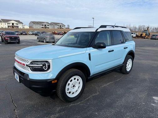 Blue 2025 Ford Bronco Sport Heritage SUV