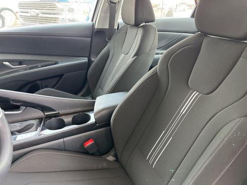 White 2025 Hyundai ELANTRA HEV Blue