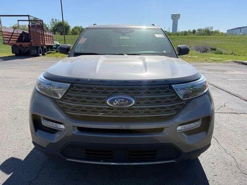Gray Metallic 2024 Ford Explorer XLT