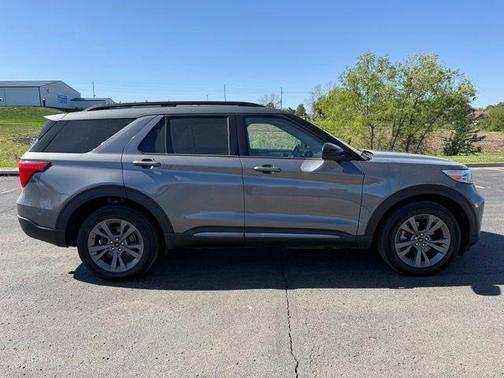 Gray Metallic 2024 Ford Explorer XLT