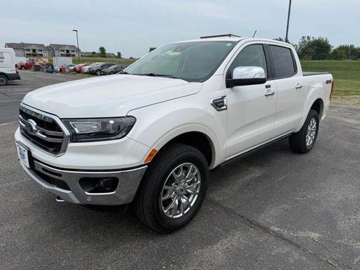 White Platinum Clearcoat Metallic 2020 Ford Ranger Lariat