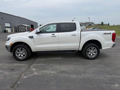 White Platinum Clearcoat Metallic 2020 Ford Ranger Lariat
