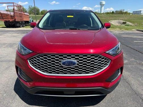 Red Metallic 2023 Ford Edge SEL