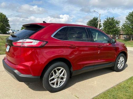 Red Metallic 2023 Ford Edge SEL