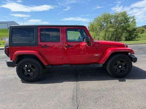 Flame Red Clearcoat 2013 Jeep Wrangler Unlimited Sahara