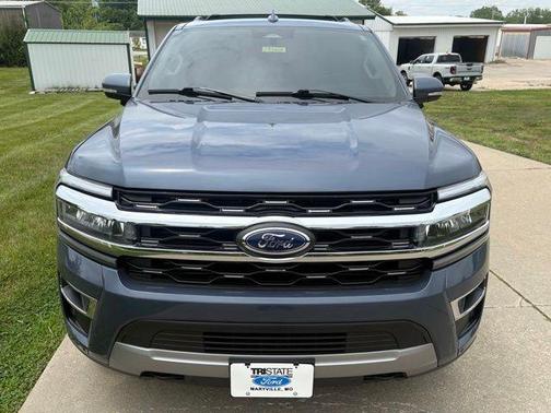 Blue Metallic 2023 Ford Expedition Max Limited