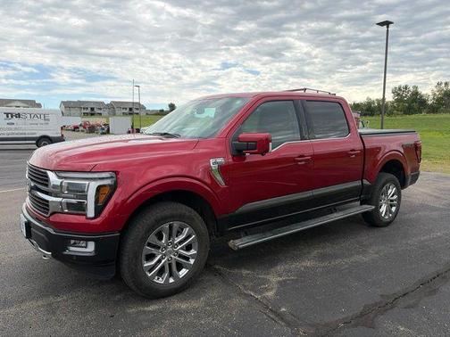 Rapid Red Metallic Tinted Clearcoat 2024 Ford F-150 King Ranch