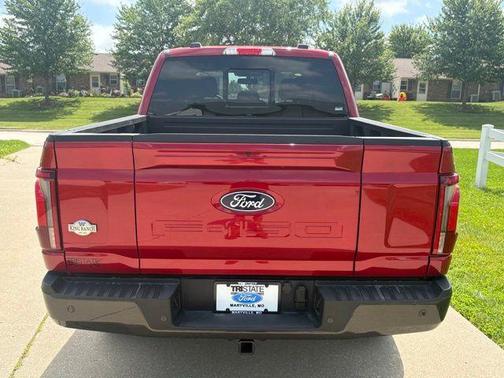 Rapid Red Metallic Tinted Clearcoat 2024 Ford F-150 King Ranch