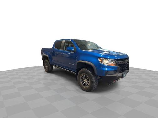 Bright Blue Metallic 2022 Chevrolet Colorado 4WD Crew Cab 128" ZR2