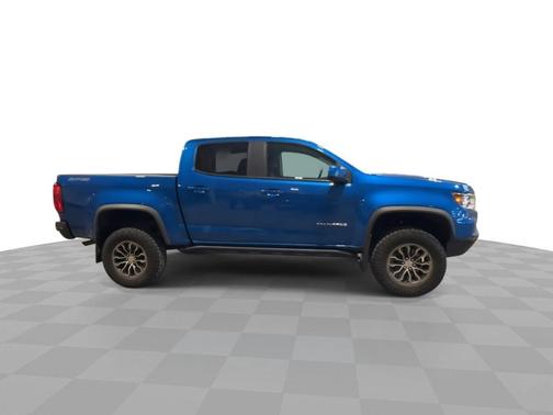 Bright Blue Metallic 2022 Chevrolet Colorado 4WD Crew Cab 128" ZR2