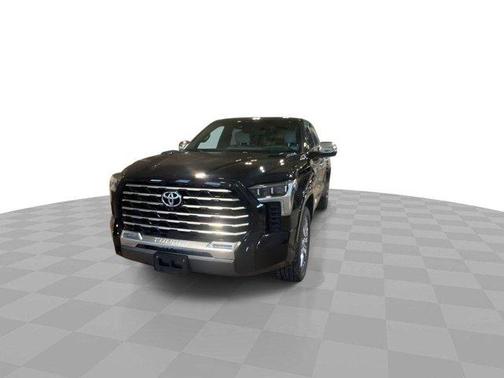 Midnight Black Metallic 2023 Toyota Tundra Capstone Hybrid CrewMax 5.5' Bed (Natl)