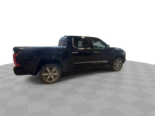 Midnight Black Metallic 2023 Toyota Tundra Capstone Hybrid CrewMax 5.5' Bed (Natl)