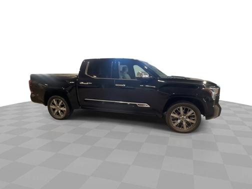 Midnight Black Metallic 2023 Toyota Tundra Capstone Hybrid CrewMax 5.5' Bed (Natl)
