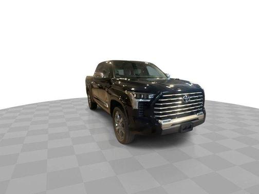 Midnight Black Metallic 2023 Toyota Tundra Capstone Hybrid CrewMax 5.5' Bed (Natl)