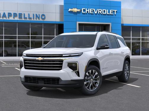 Summit White 2026 Chevrolet Traverse AWD 4dr LT w/2LT