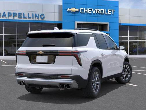 Summit White 2026 Chevrolet Traverse AWD 4dr LT w/2LT