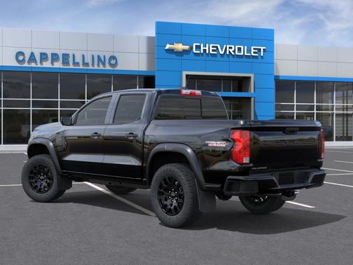 Black 2026 Chevrolet Colorado 4WD Crew Cab Trail Boss