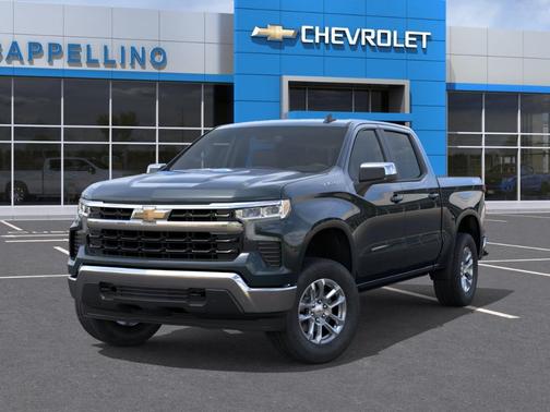 Cypress Gray 2026 Chevrolet Silverado 1500 4WD Crew Cab 147" LT w/2FL