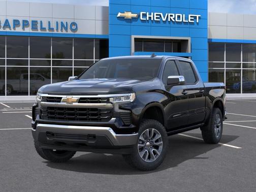 Black 2026 Chevrolet Silverado 1500 4WD Crew Cab 147" LT w/2FL