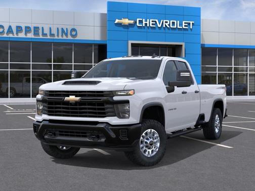 Summit White 2026 Chevrolet Silverado 2500 4WD Double Cab 149" Work Truck