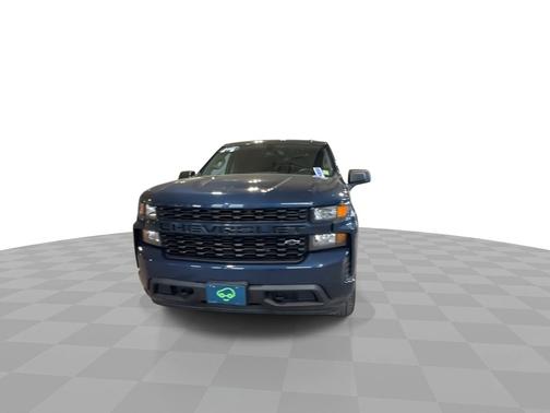 Northsky Blue Metallic 2021 Chevrolet Silverado 1500 4WD Crew Cab 147" Custom