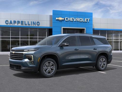 Lakeshore Blue Metallic 2026 Chevrolet Traverse AWD 4dr LT w/2LT