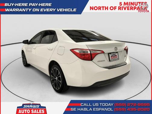 2014 Toyota Corolla S Plus