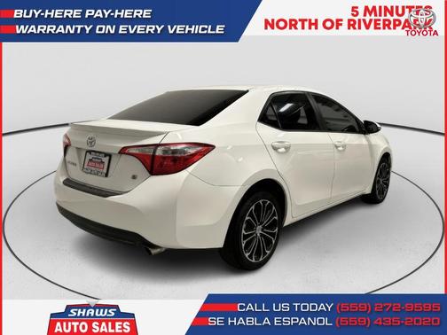2014 Toyota Corolla S Plus