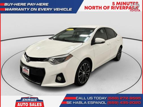 2014 Toyota Corolla S Plus