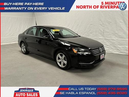 2012 Volkswagen Passat 2.5 SE