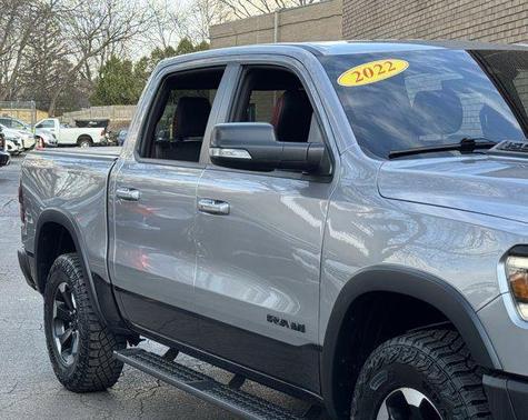 Billet Silver Metallic Clearcoat 2022 RAM 1500 Rebel