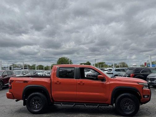 Orange 2025 Nissan Frontier PRO-4X