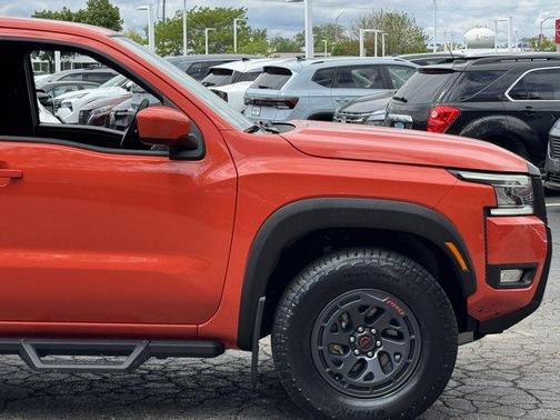 Orange 2025 Nissan Frontier PRO-4X