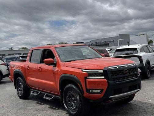 Orange 2025 Nissan Frontier PRO-4X