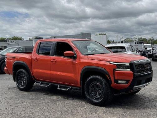 Orange 2025 Nissan Frontier PRO-4X