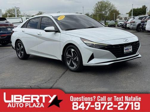 Quartz White 2023 Hyundai ELANTRA SEL