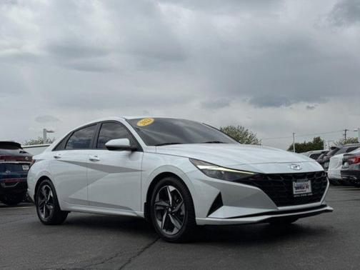 Quartz White 2023 Hyundai ELANTRA SEL