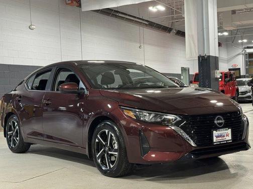 Rosewood Metallic 2025 Nissan Sentra SV