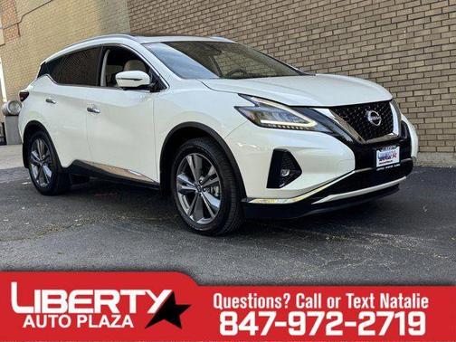 White 2024 Nissan Murano Platinum