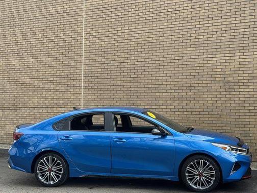 Blue 2023 Kia Forte GT