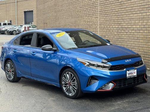 Blue 2023 Kia Forte GT